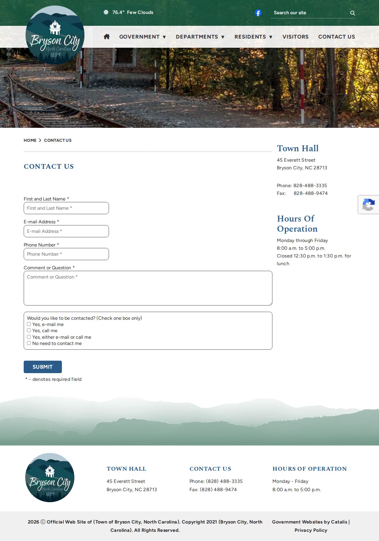 Bryson City court docket distinction between Town Hall and state court records